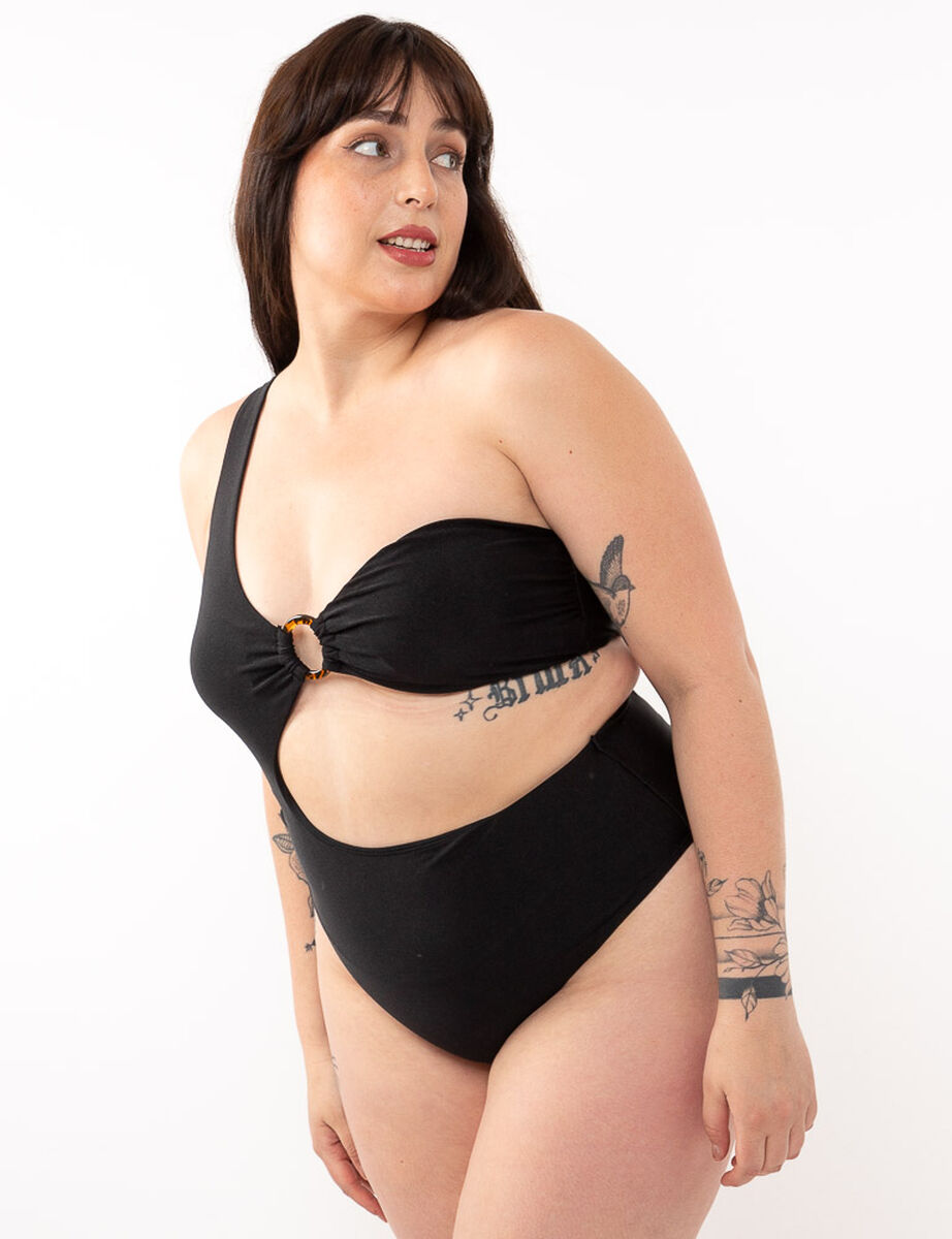 Traje de Ba&ntilde;o Liso Mujer Zibel