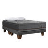 Cama Europea Celta Everest Copper Black King + 2 Almohadas Cotton 50 x 90 cm