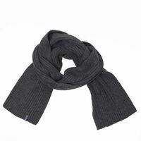 Bufanda Hombre Zibel Gris, Negro