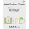 Corral Armado Multiposiciones Accesorios 191*199cm Lubabycas