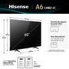 LED 65" Hisense 65A6NV Ultra HD 4K