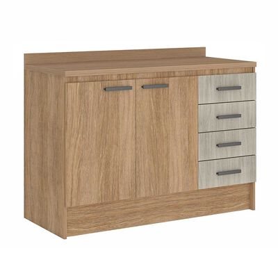 Imagen 1 del producto Mueble de Cocina Base Vekkahome Mia Café