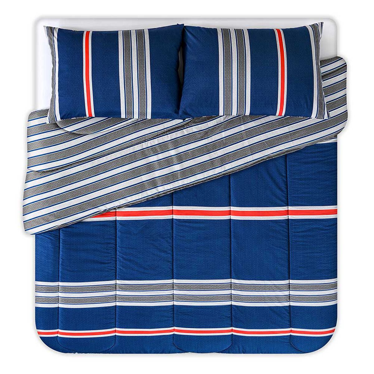 Cubrecama American Family 2 Plazas Marino