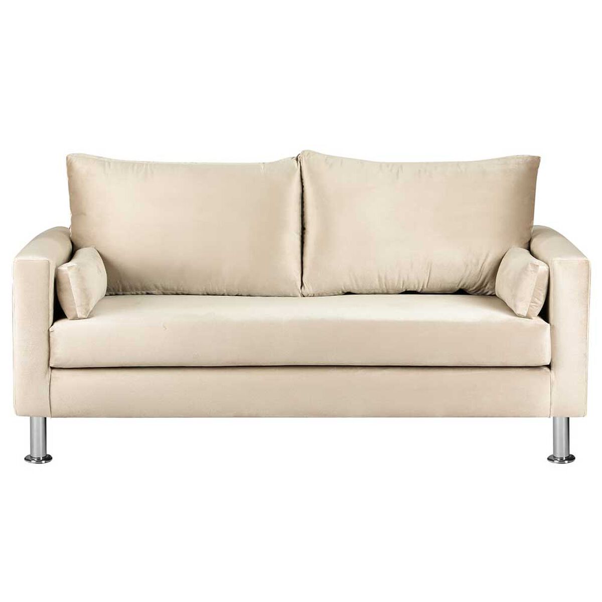 Sof&aacute; Bodevir Sky Felpa 12 3 Cuerpos Beige&nbsp;