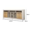 Rack TV Vekkahome Firenze Hasta 50" Blanco Rack TV Vekkahome Firenze Hasta 50" Blanco