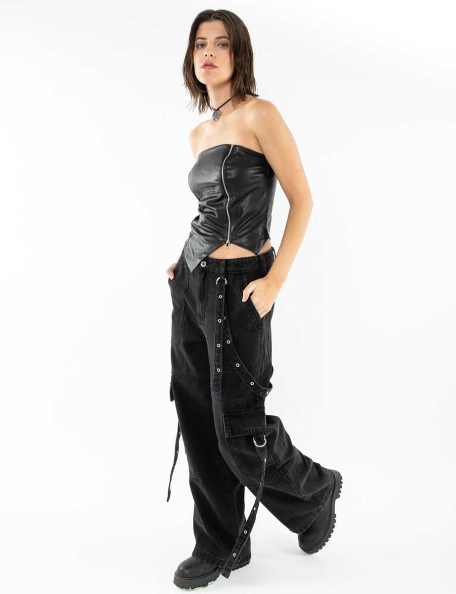 Jeans Cargo Mujer Icono