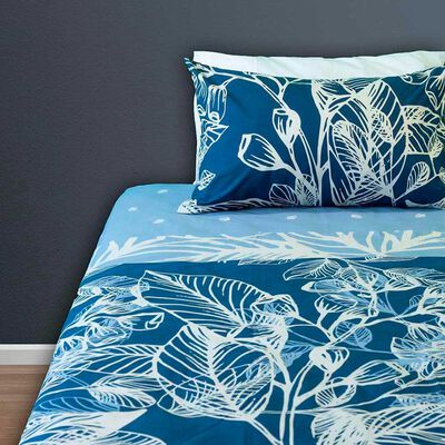 Juego de Sábanas Doral 200 Hilos 1,5 Plazas Doral Blue Diseño 1