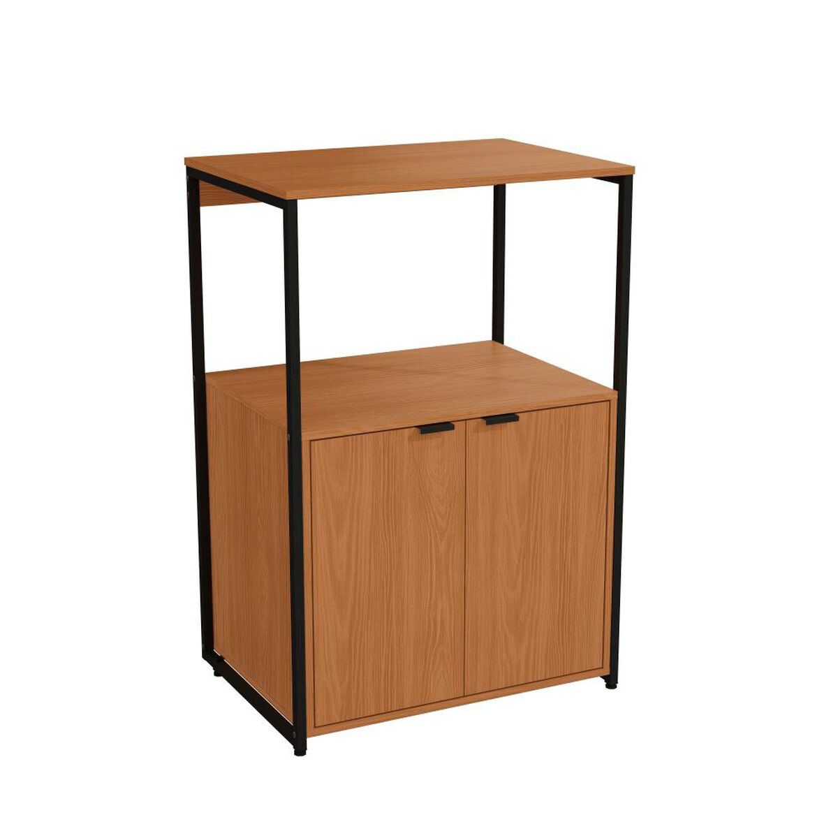 Mueble Organizador de Cocina Roca Org&aacute;nico Canela Negro