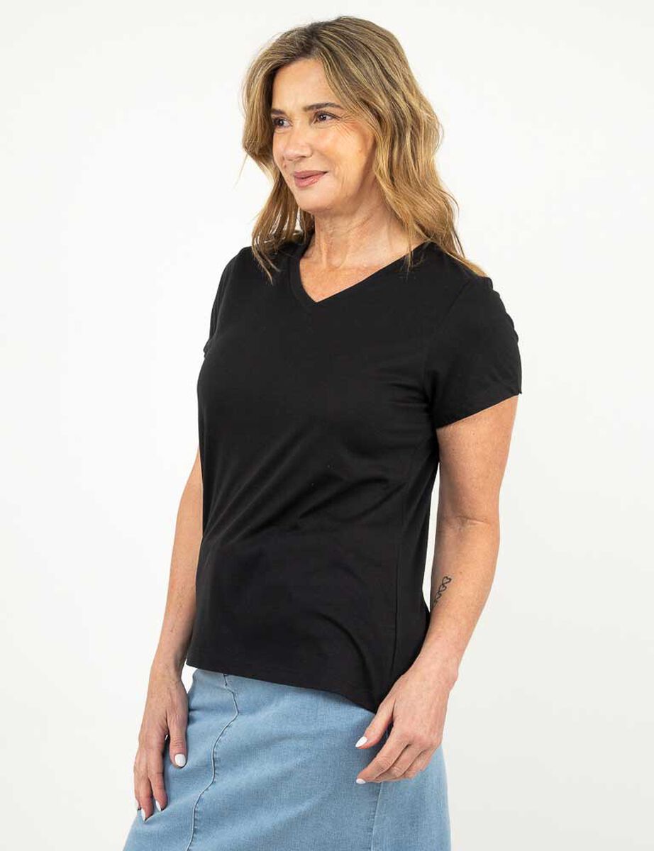 Polera Manga Corta Mujer Portman Club