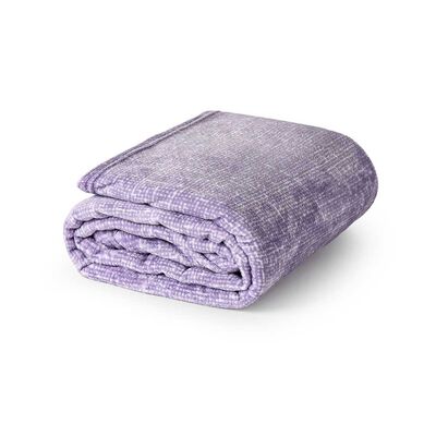 Frazada American Family King Aqua Morado