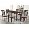 Juego de Comedor Casanova Milan 6 Sillas Café