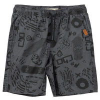 Short de Algodón Niño Cutback Grafito, Indigo, Oliva