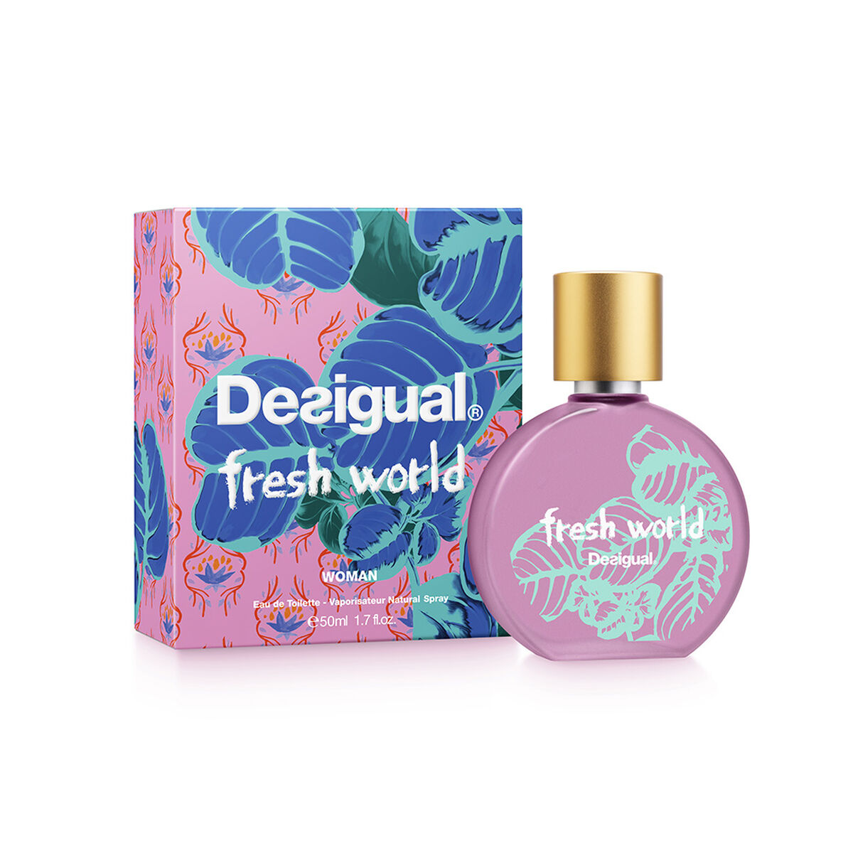 Perfume Desigual Fresh World EDT 50 ml