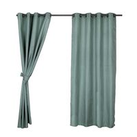 Set de Cortinas Blackout Mashini Regata Argolla 220 x 140 cm Verde
