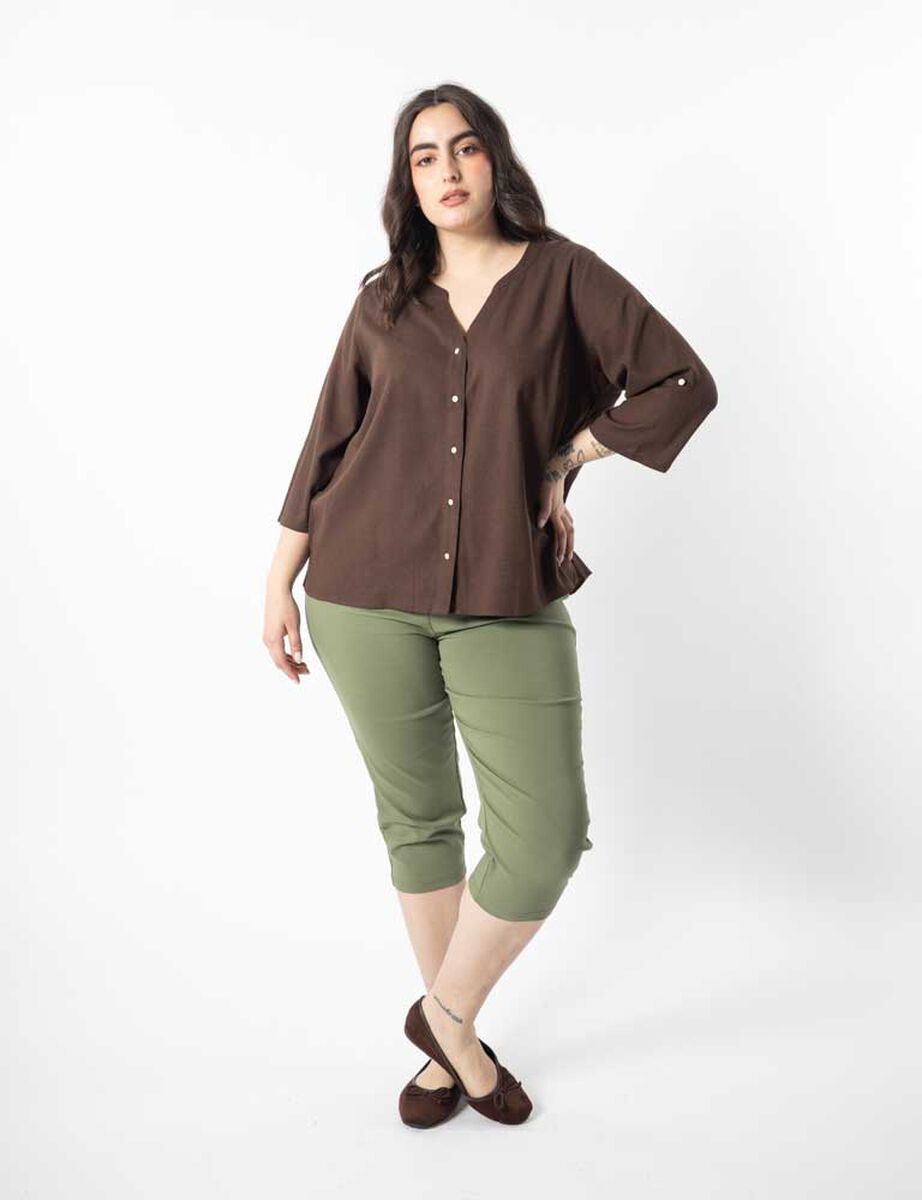 Blusa Lino Mujer Extralindas