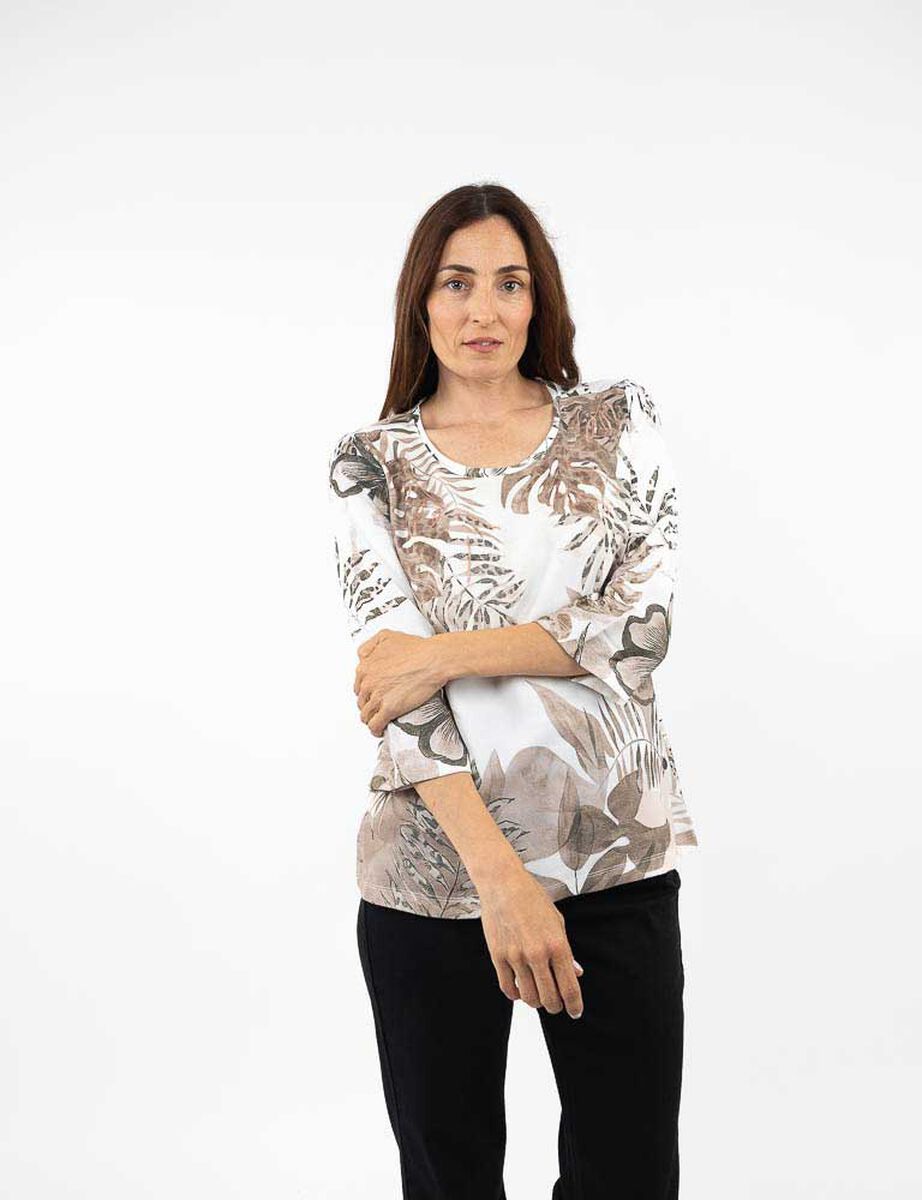 Polera Manga 3/4 Mujer Portman Club