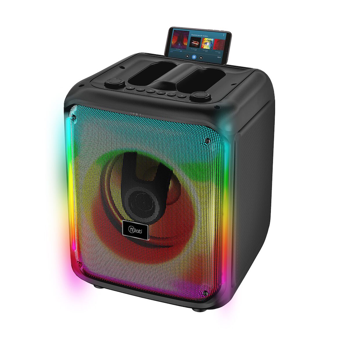 Parlante Portátil Bluetooth MLAB 9488 8" Negro