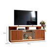 Rack TV Yardas Orlando Hasta 75" Café