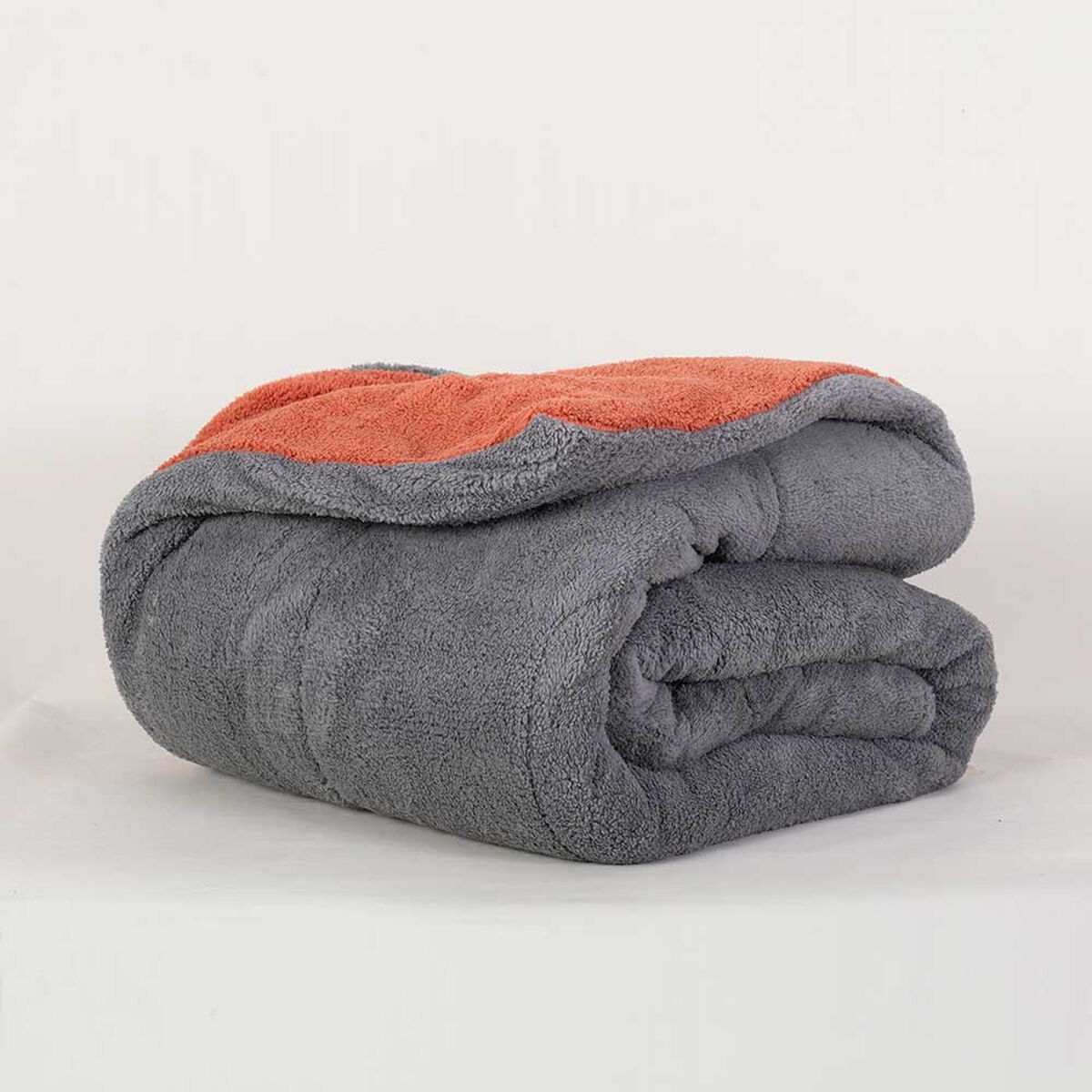 Plumón Mashini 2 Plazas Liso Gris