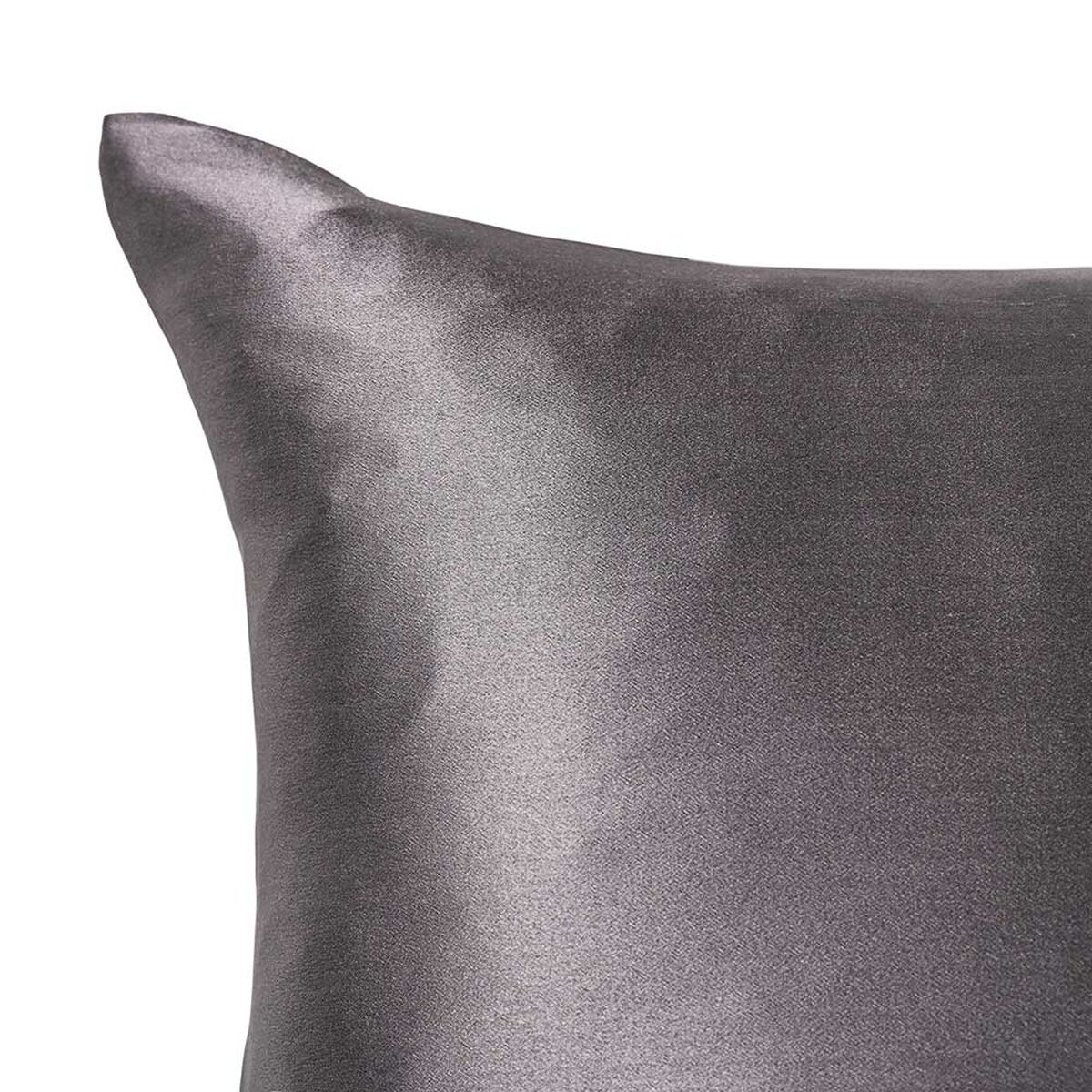 Funda de Almohada Cannon Seda Charcoal 50x70 cm