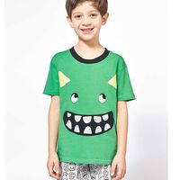 Pijama de Algodón Niño Kayser Verde