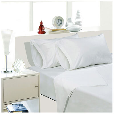 Imagen 2 del producto Juego de Sábanas Arthome 144 Hilos King Blanco