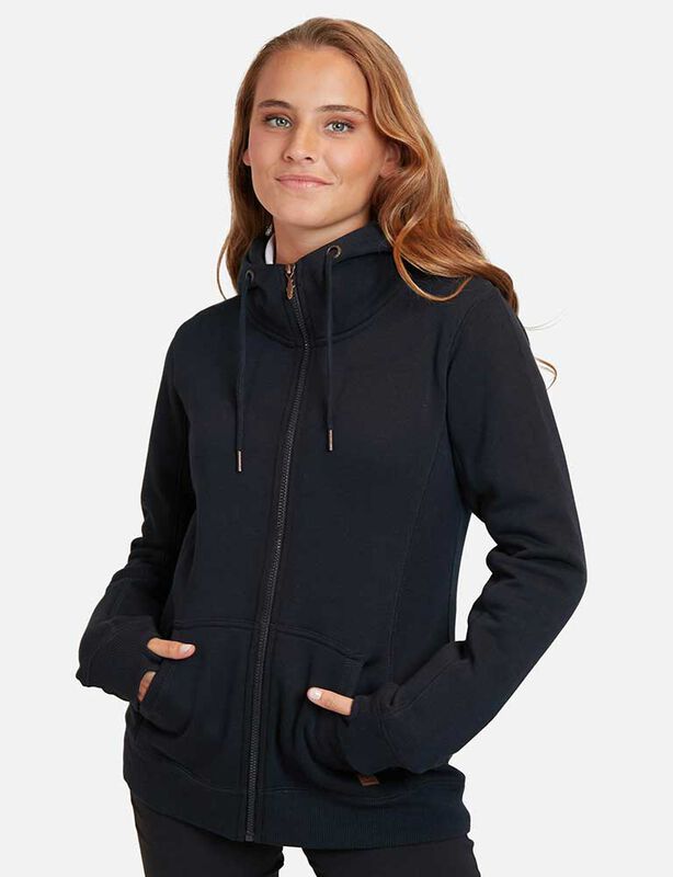 Polerón con Cierre de Algodón Escolar Niña Maui Abc