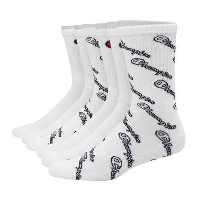 Pack de 6 Calcetines Algodón Champion