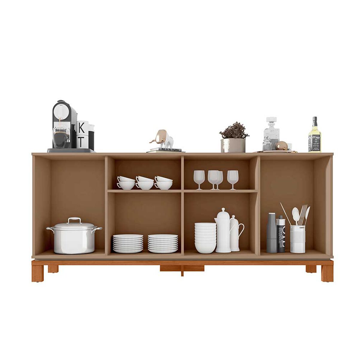 BUFFET MONDRIAN 1.8 GRIS CAST