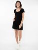 Vestido Corto Manga Corta Mujer Icono