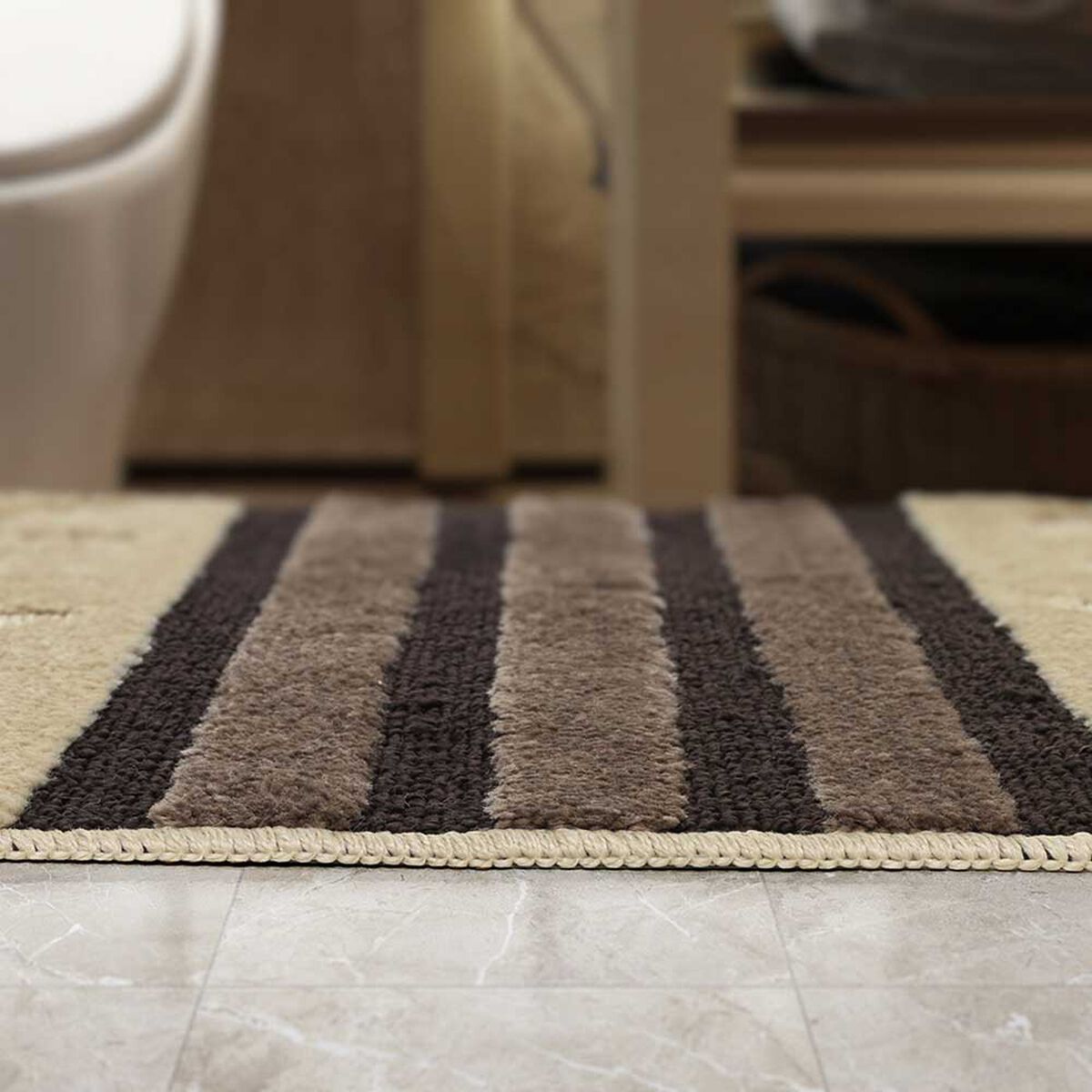 Set 3 Accesorios de Baño Modalfo Bañomi Beige