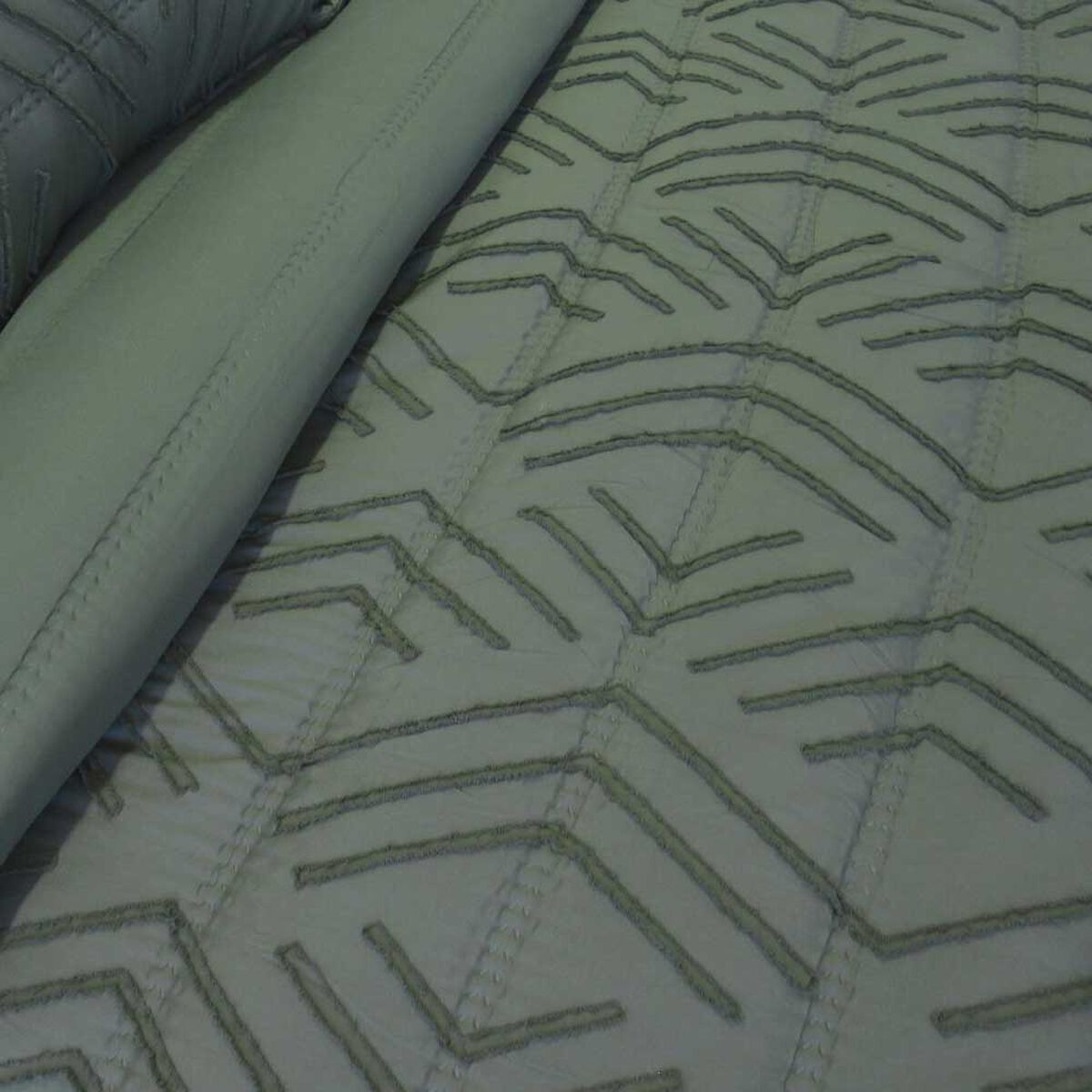 Plum&oacute;n Doral 1.5 Plazas Touch Nebula Liso Verde