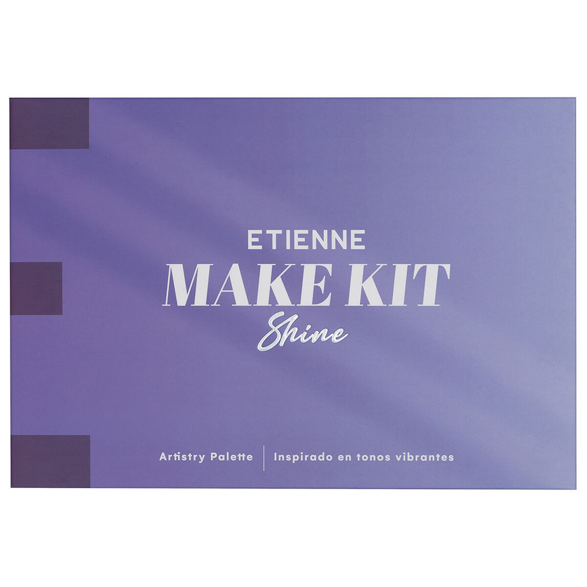 Paleta de Sombras Make kit Shine 15 Colores Etienne