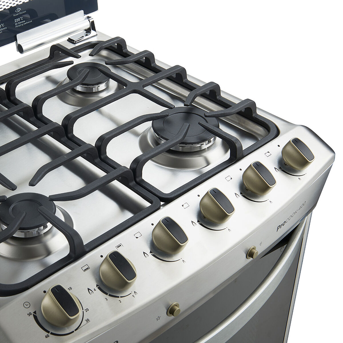 Cocina a Gas Midea MCG-4QI24NS 4 Quemadores
