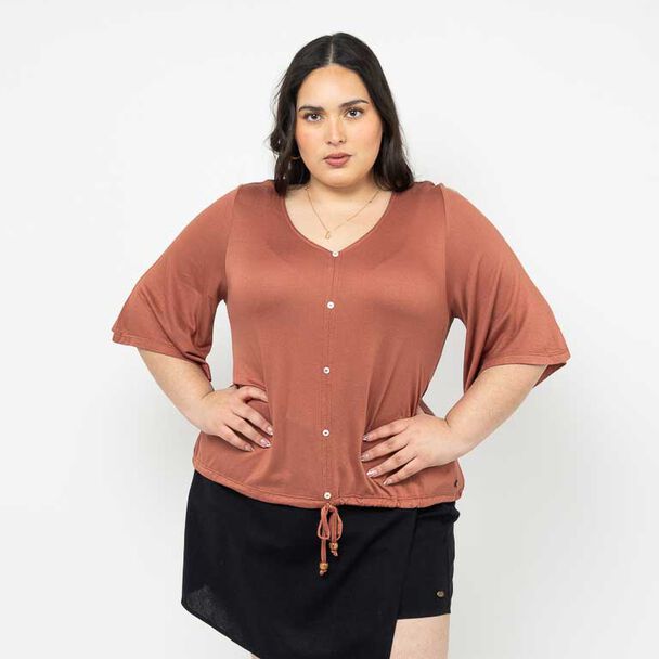 Polera Manga 3/4 Mujer Extralindas