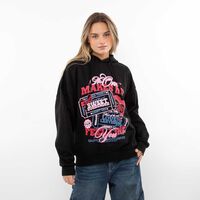 Polerón Con Estampado Mujer Icono Negro