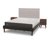 Cama Europea CIC King Smart + Respaldo Tigris + 2 Veladores