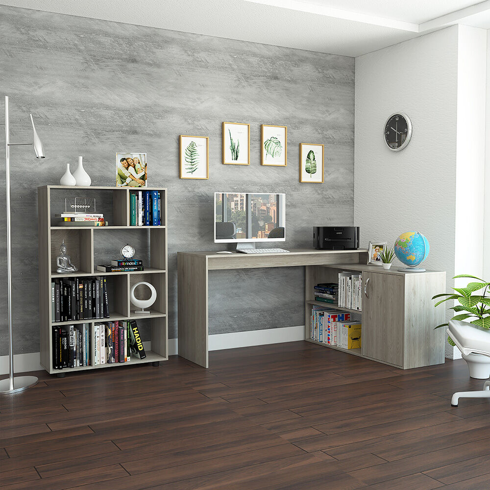 Escritorio + Biblioteca Tuhome