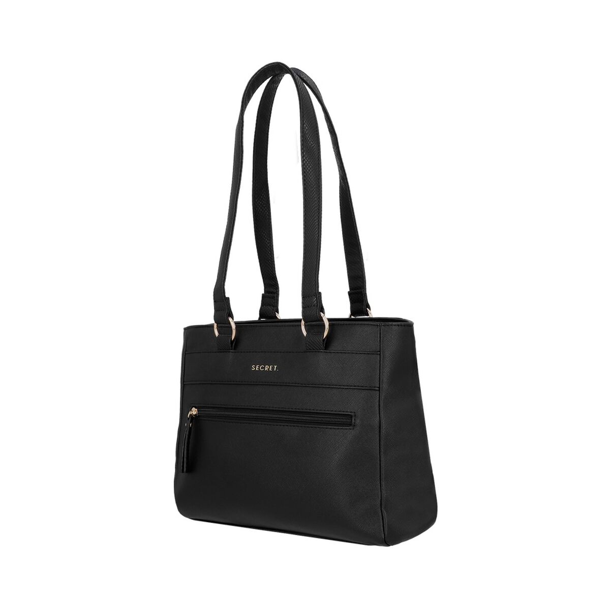 Cartera de Hombro Secret Albacete SC7 Grande Negra