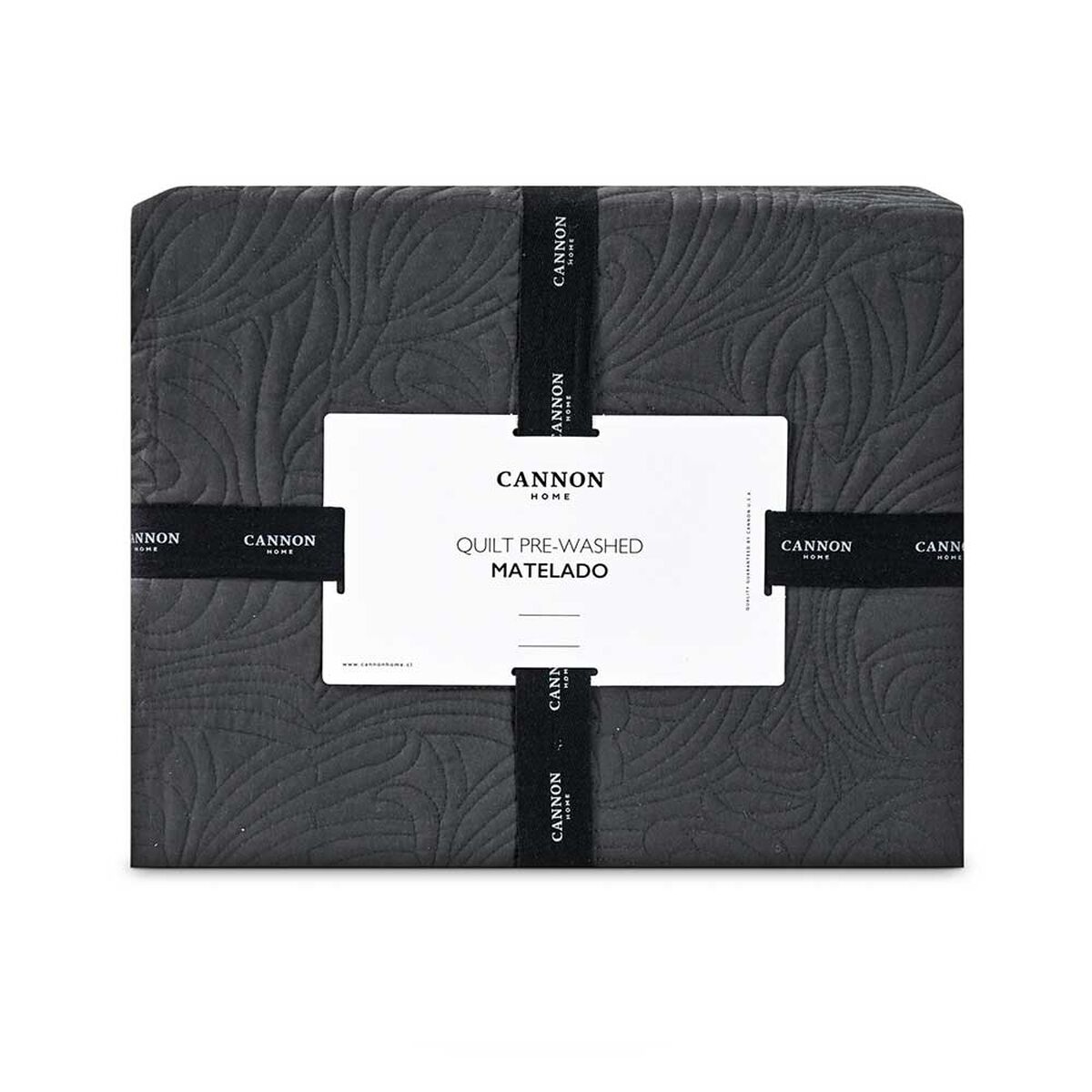 Quilt Cannon 1.5 Plazas Matelado Marengo