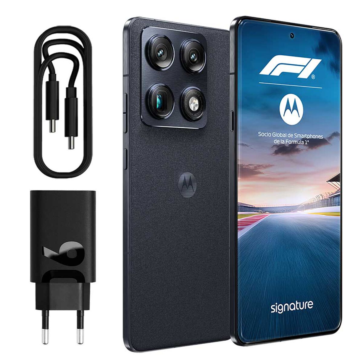 Celular Motorola Signature 5G 1 TB 6,8" Negro