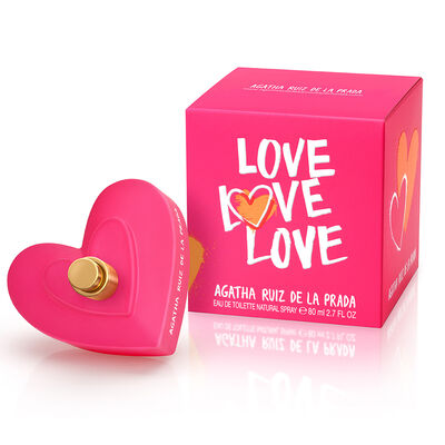 Imagen 2 del producto Perfume Agatha Ruiz de la Prada Love Love Love EDT 80 ml