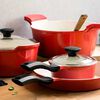 Baterías de Cocina Cerámica Kitchenware Simply Rojo 10 Piezas