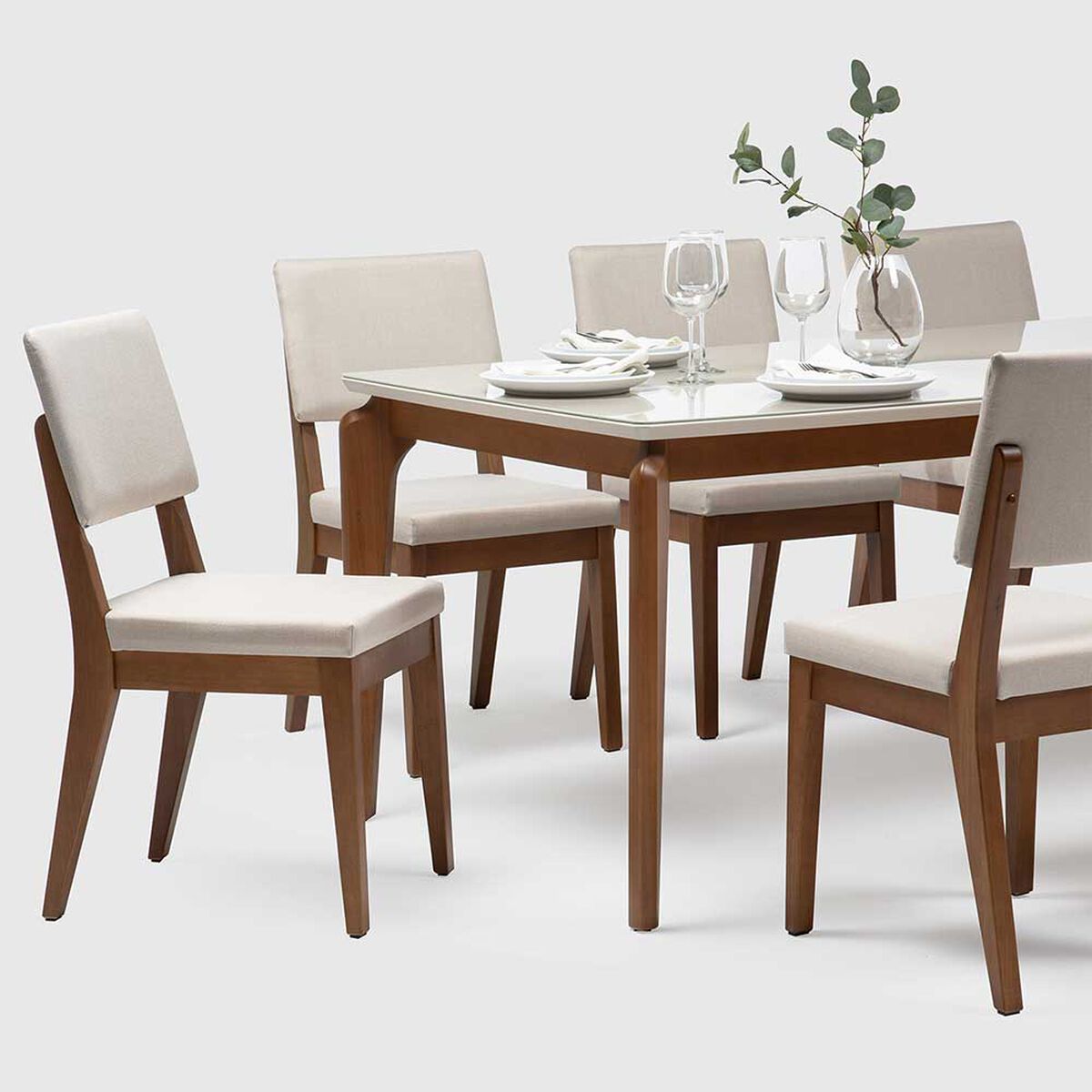 Juego de Comedor Decocasa Laurent 8 Sillas