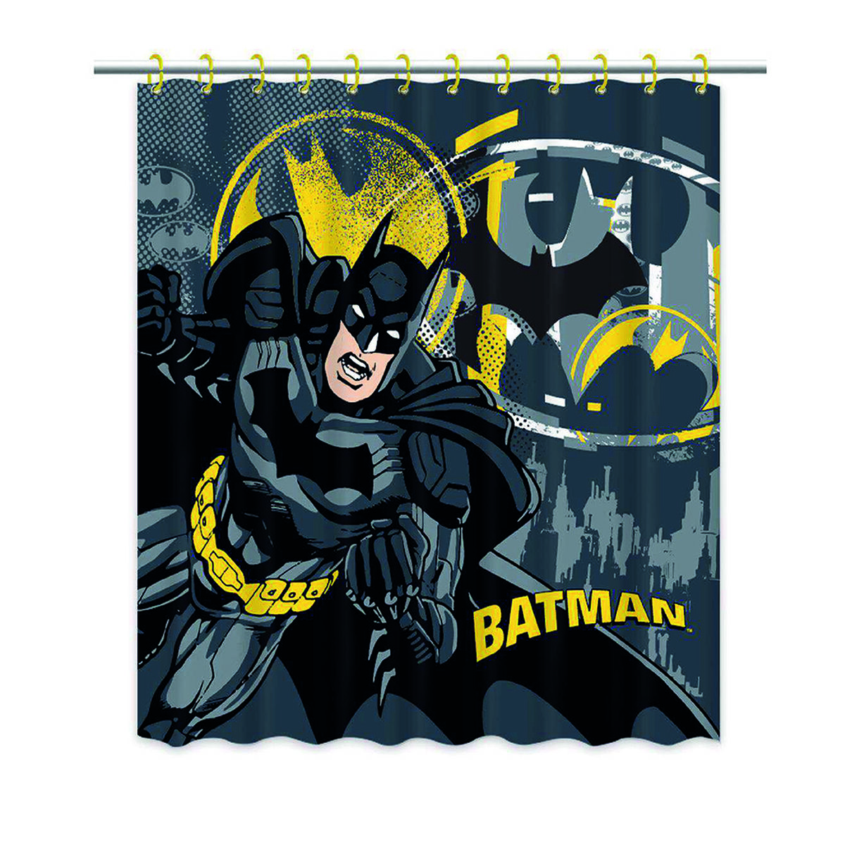 Cortina de Baño Batman Escena
