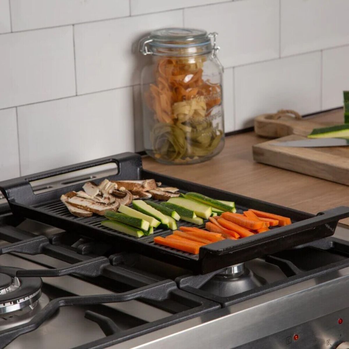 Plancha de Hierro Fundido Simple Cook Iron Grill