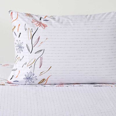 Imagen 2 del producto Juego de Sábanas Estampado Elements & Co 200 Hilos 1,5 Plazas Tracing