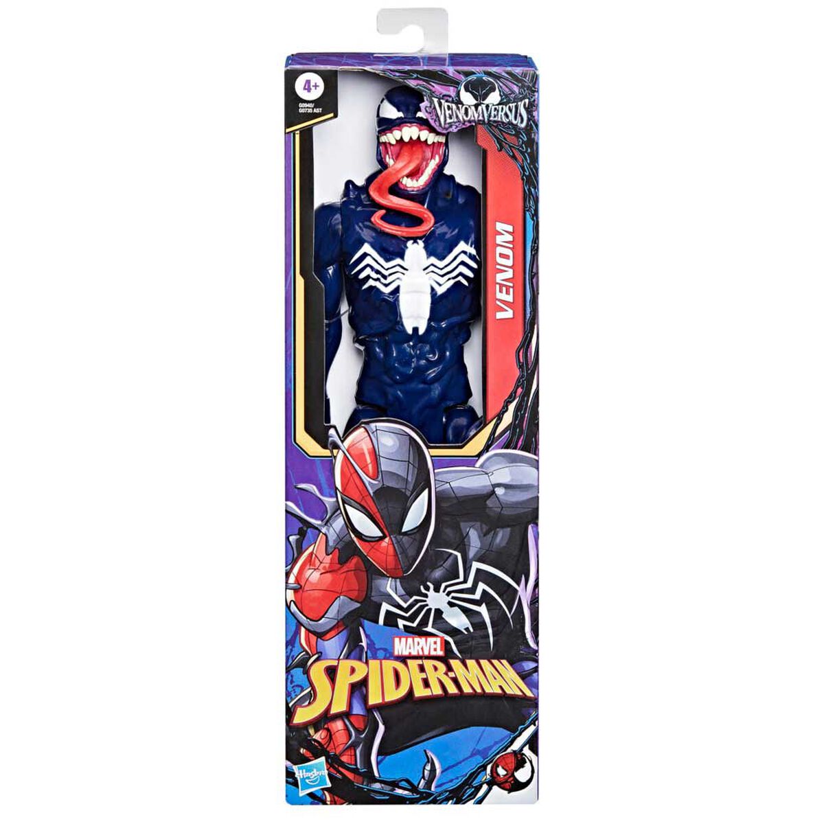 Figura de Acción Spider-Man Titan Hero Series VenomVersus Venom