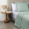 Quilt Cannon Matelado 1,5 Plazas Verde