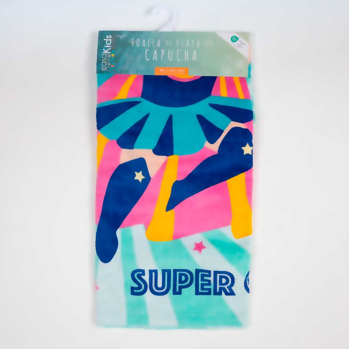 Toalla Poncho de Playa Infanftil Casanova Kids Girl